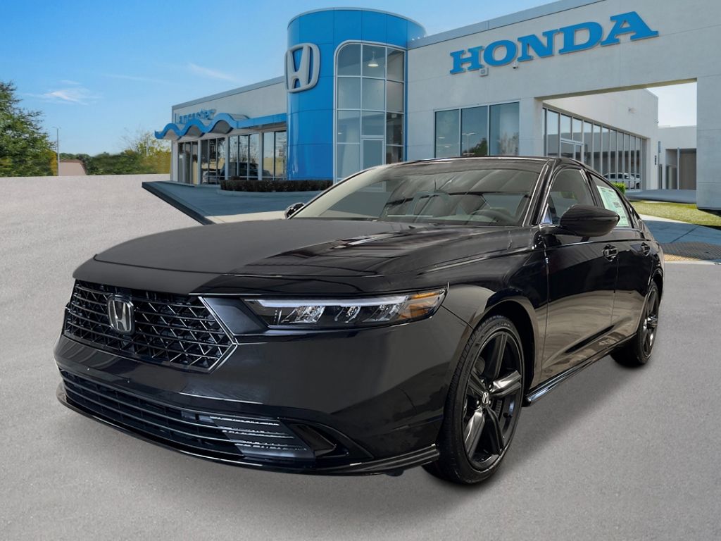 Nh-731p/Crystal Bl 2026 Honda Accord Hybrid Sport-L FWD Sedan Front-Wheel Drive Continuously Variable Transmission