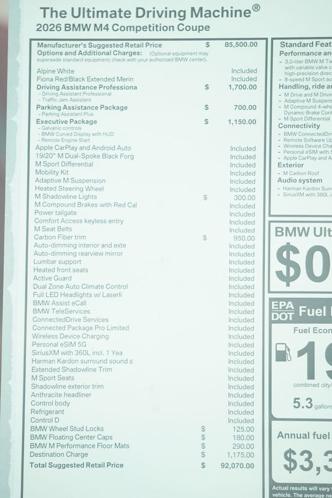 Thumbnail: 2026 BMW M4 - 9