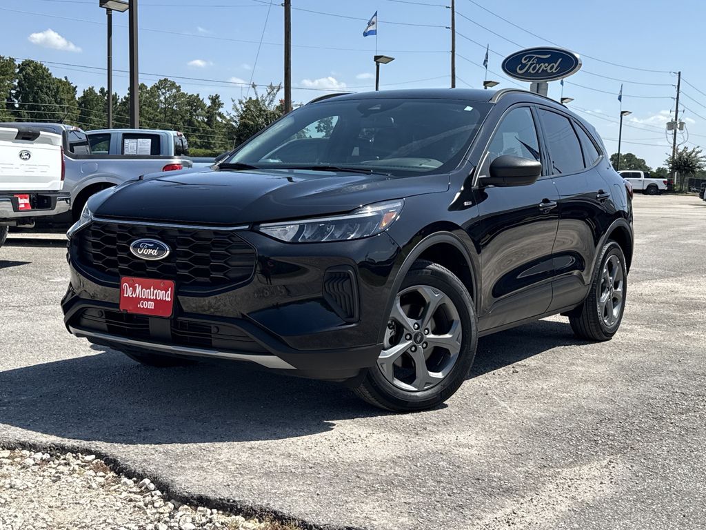 Black Metallic 2025 Ford Escape SUV / Crossover All-Wheel Drive 8-Speed Automatic