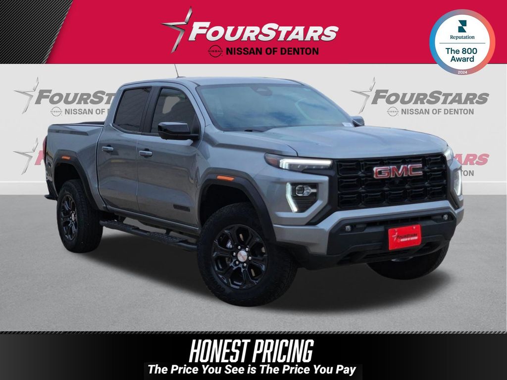 Sterling Metallic 2024 GMC Canyon Elevation Crew Cab RWD Pickup Truck 4X2 8-Speed Automatic
