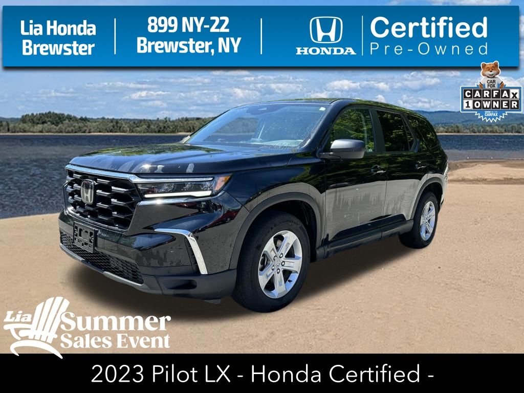 Crystal Black Pearl 2023 Honda Pilot SUV / Crossover All-Wheel Drive Automatic