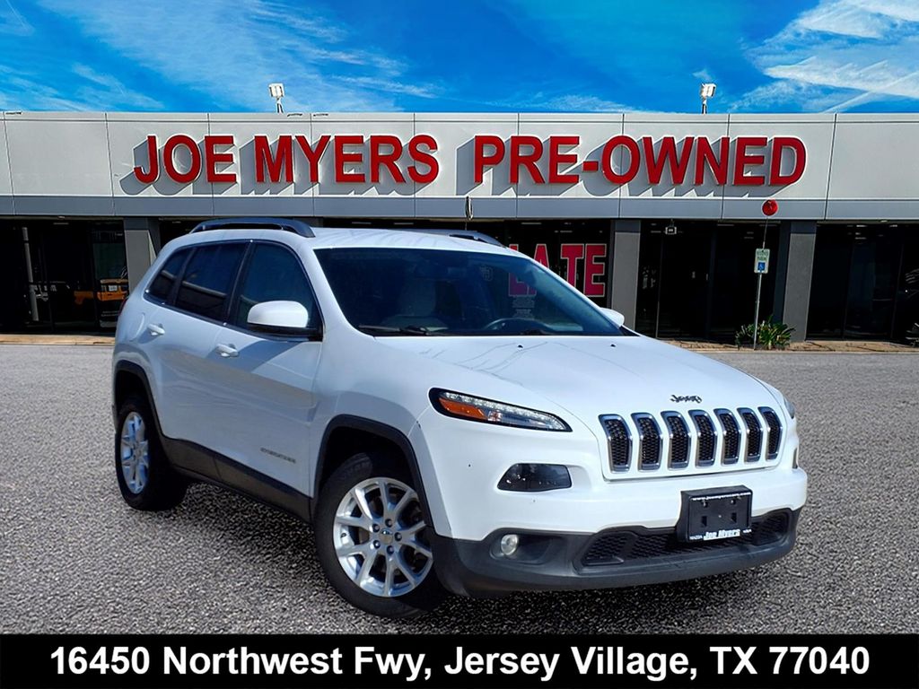 2017 Jeep Cherokee Latitude White at Classic Elite Chevrolet Hwy 6