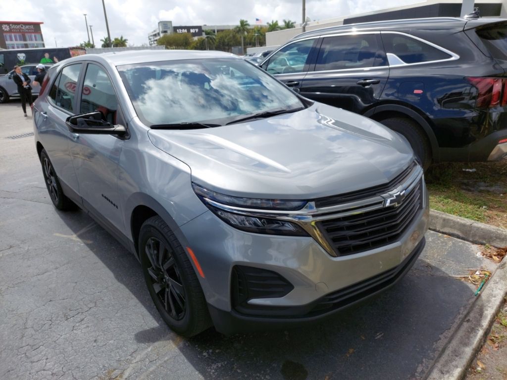 Used 2023 Sterling Gray Metallic Chevrolet LS image 2