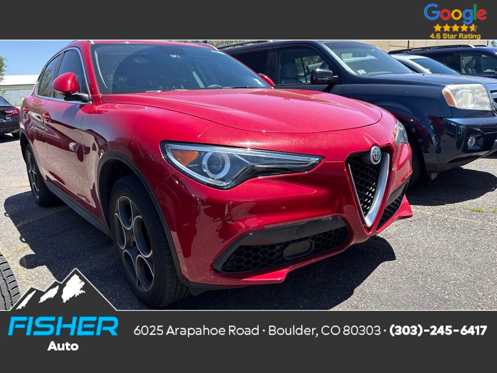 Alfa Rosso 2018 Alfa Romeo Stelvio SUV / Crossover All-Wheel Drive 8-Speed Automatic