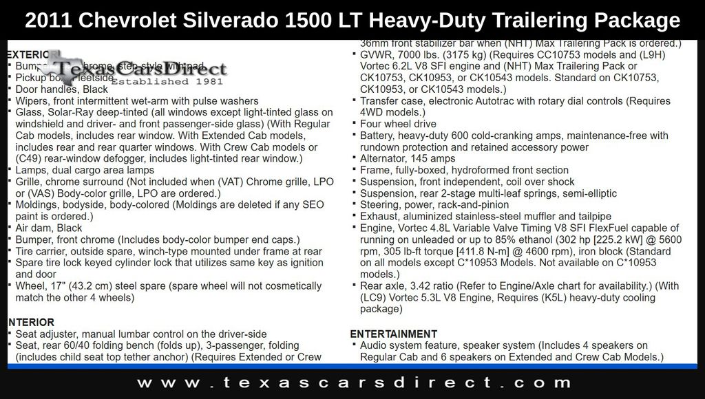 2011 Chevrolet Silverado 1500 LT photo