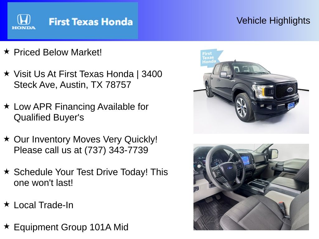 Used Car 2020 Ford F-150  Xl For Sale Under $20,000 In Austin, Texas