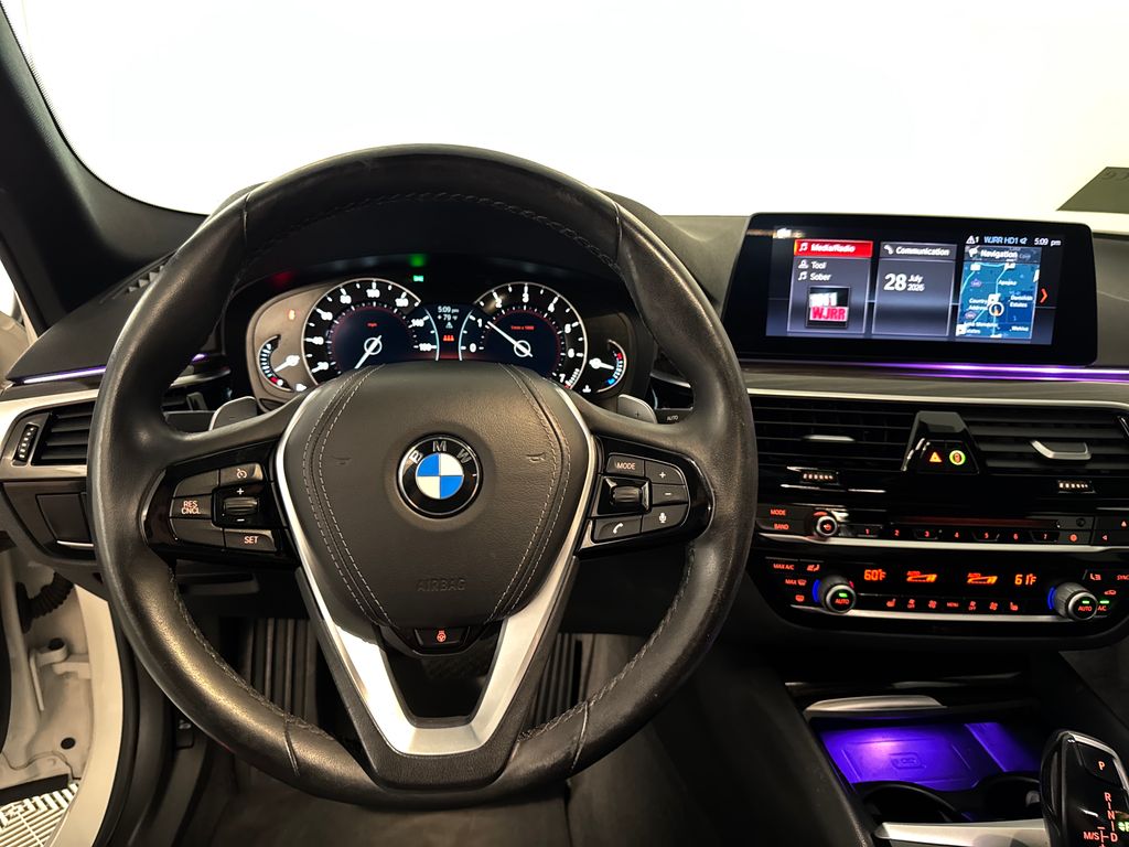 Certified Used 2019 White BMW 530i image 8