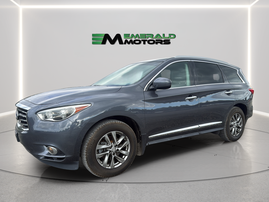 Gray 2013 INFINITI JX35 SUV / Crossover All-Wheel Drive Continuously Variable Transmission