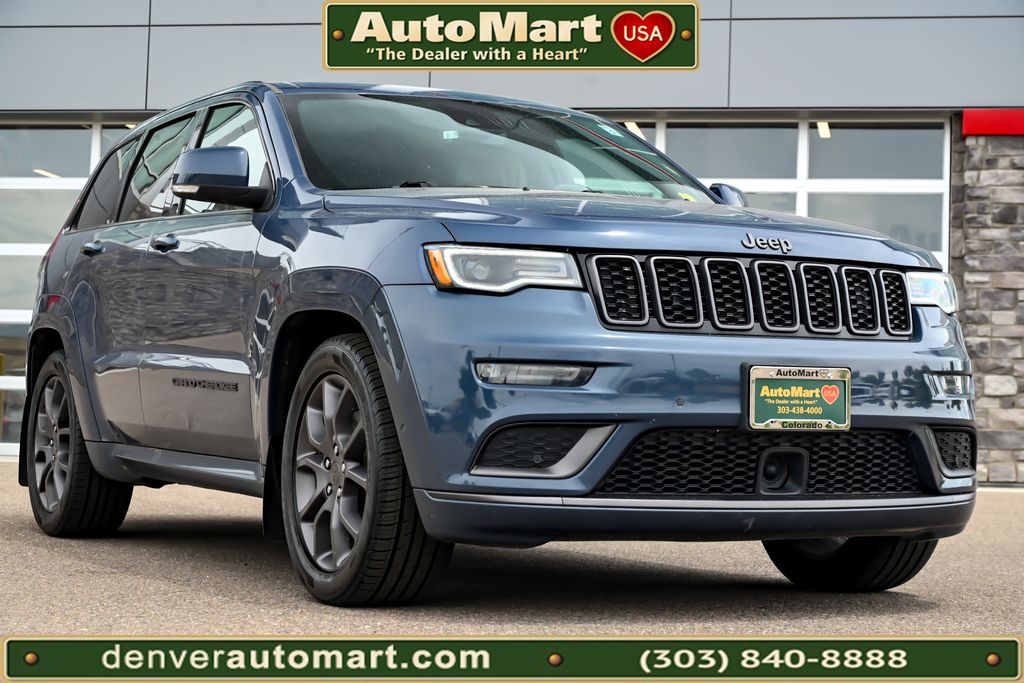 Pacific Blue Clearcoat 2021 Jeep Grand Cherokee SUV / Crossover Four-Wheel Drive 8-Speed Automatic