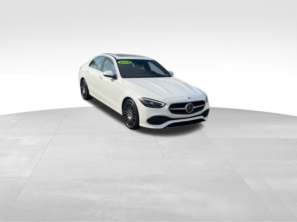 2026 Mercedes-Benz C-Class C 300 White at John Sisson Motors