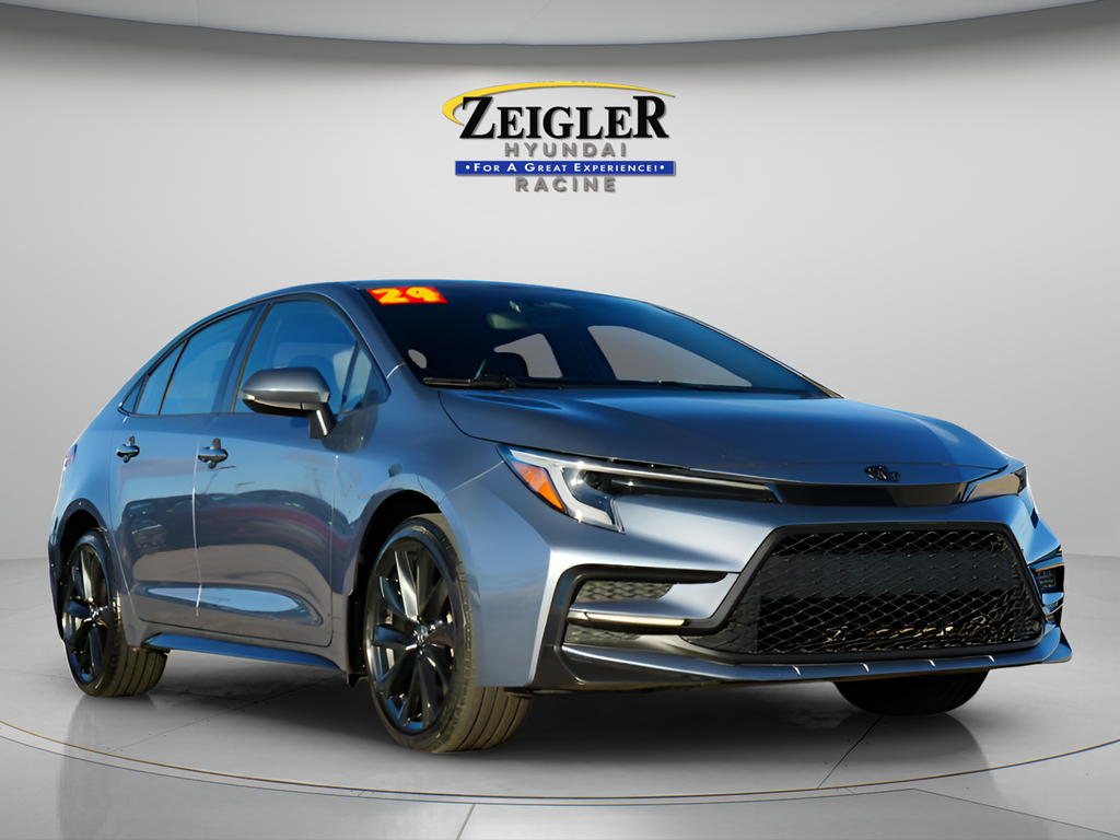 Celestite 2024 Toyota Corolla SE FWD Sedan Front-Wheel Drive Continuously Variable Transmission