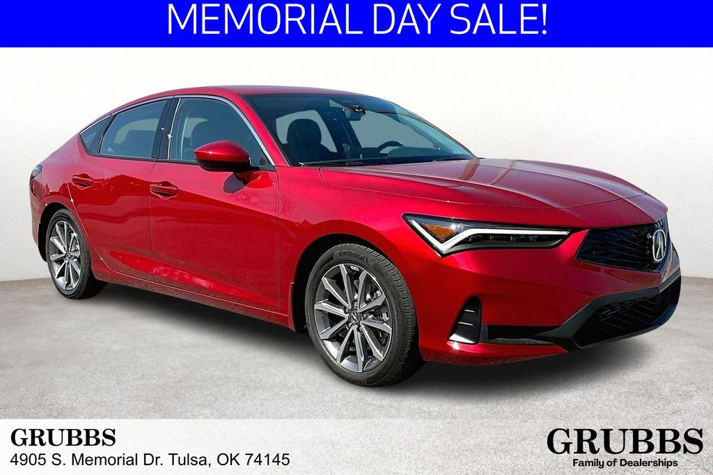 Performance Red Pearl 2024 Acura Integra FWD Sedan Front-Wheel Drive Continuously Variable Transmission