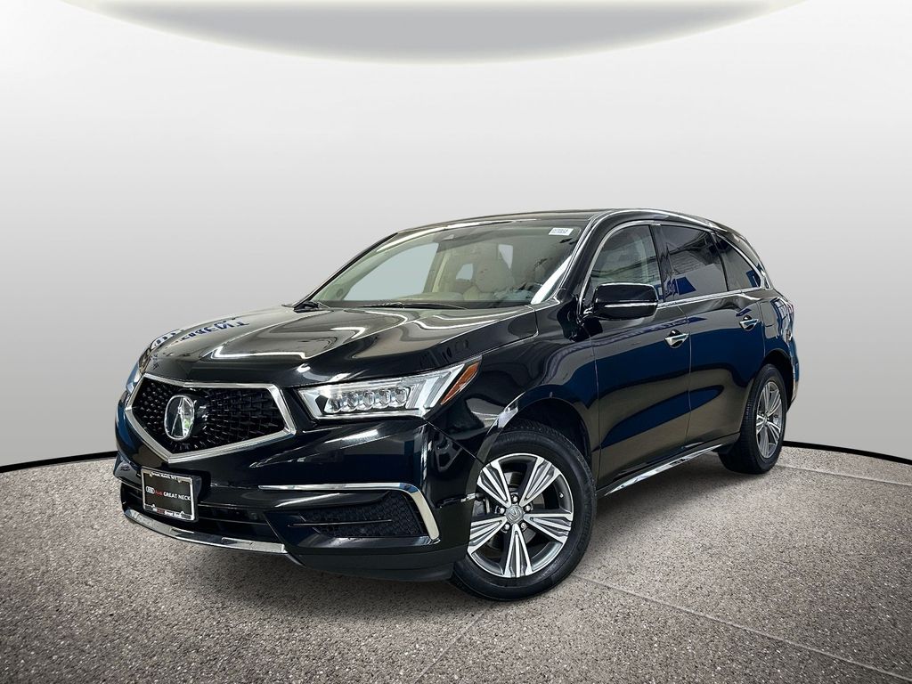 Majestic Black Pearl 2020 Acura MDX SUV / Crossover All-Wheel Drive 9-Speed Automatic
