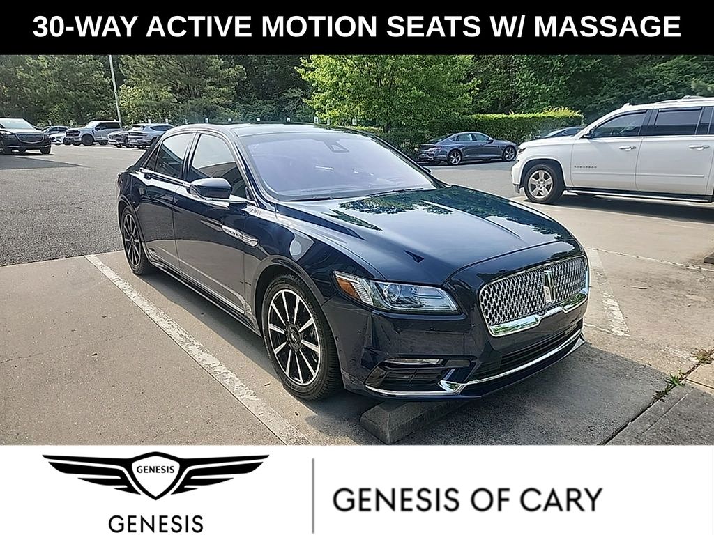 Rhapsody Blue 2020 Lincoln Continental Sedan All-Wheel Drive 6-Speed Automatic