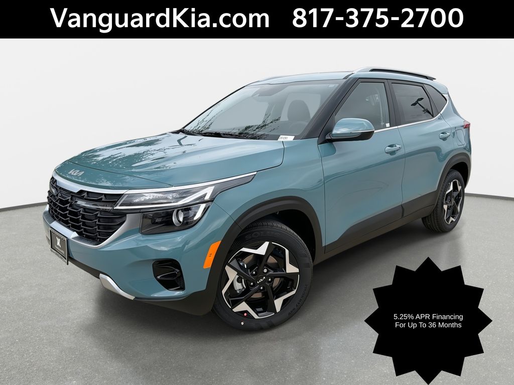 Pluton Blue 2026 Kia Seltos EX FWD SUV / Crossover Front-Wheel Drive Continuously Variable Transmission