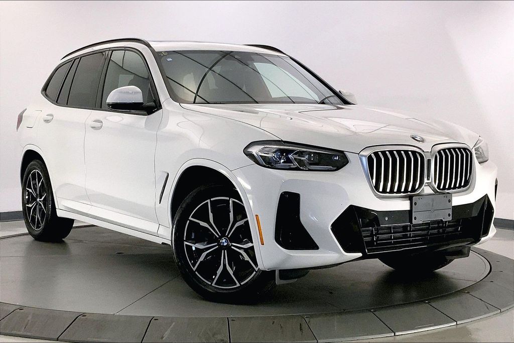 Alpine White 2023 BMW X3 xDrive30i AWD SUV / Crossover All-Wheel Drive 8-Speed Automatic