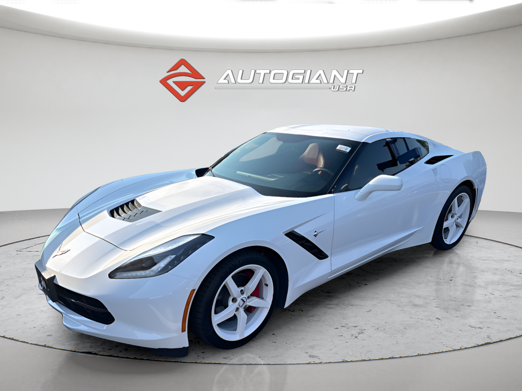 Arctic White 2015 Chevrolet Corvette Coupe Rear-Wheel Drive 8-Speed Automatic