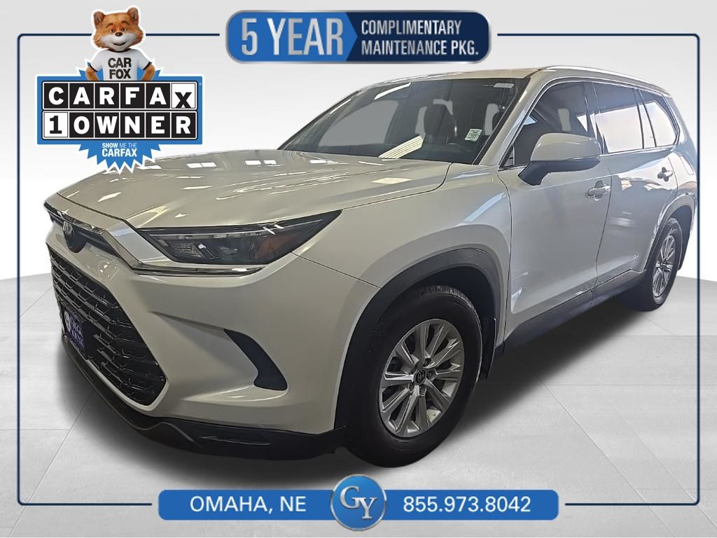 Pearl 2024 Toyota Grand Highlander Hybrid SUV / Crossover All-Wheel Drive Continuously Variable Transmission