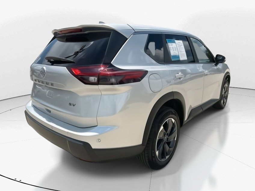2024 Brilliant Silver Metallic Nissan Rogue SV FWD SUV