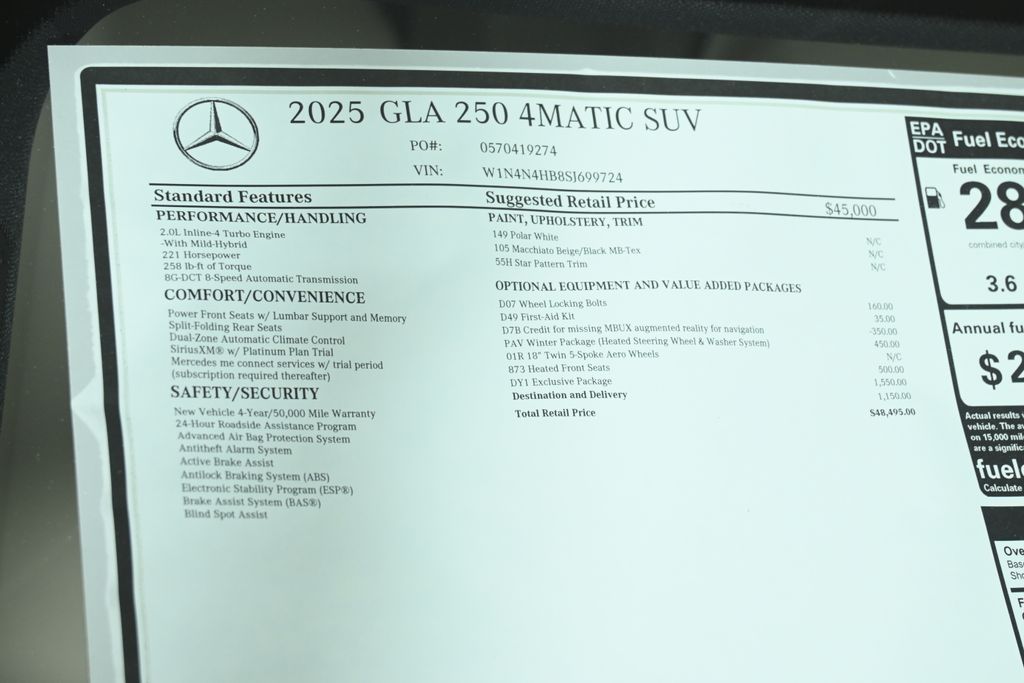 Thumbnail: 2025 Mercedes-Benz GLA - 27