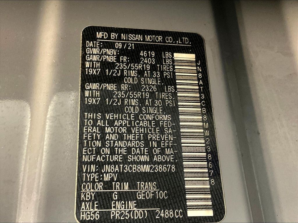 2021 Nissan Rogue — photo 36