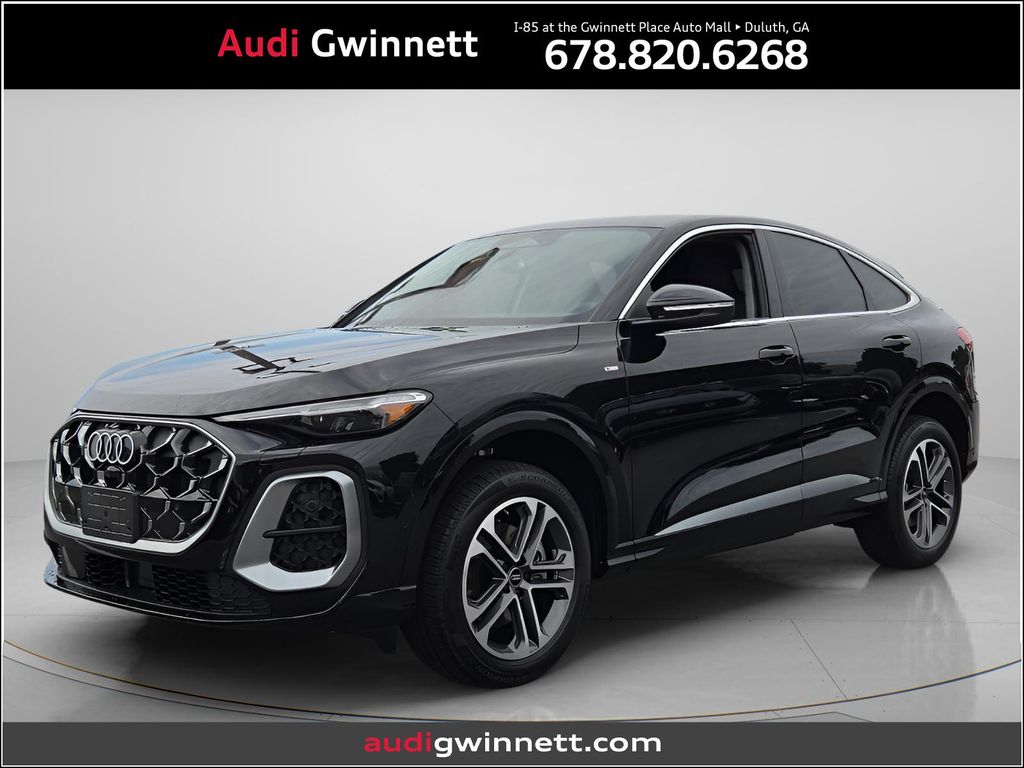 Mythos Black Metallic 2026 Audi Q5 Sportback Sedan All-Wheel Drive 7-Speed Automatic