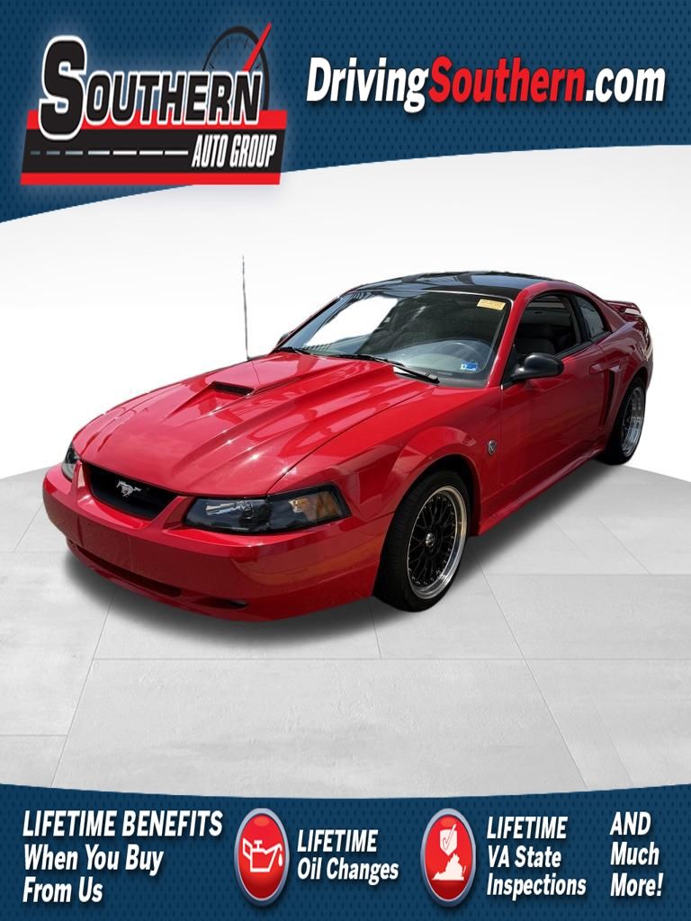 Red 2004 Ford Mustang GT Coupe RWD Coupe 4-Speed Automatic Overdrive