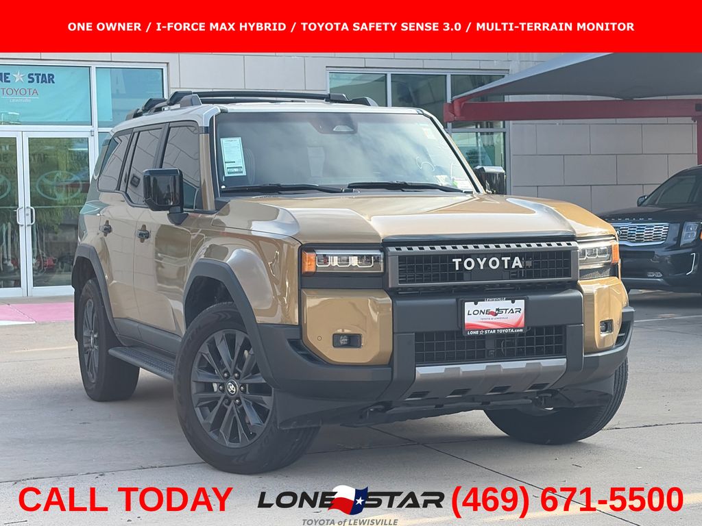 Trail Dust/Gray Scape 2024 Toyota Land Cruiser SUV / Crossover Four-Wheel Drive 8-Speed Automatic