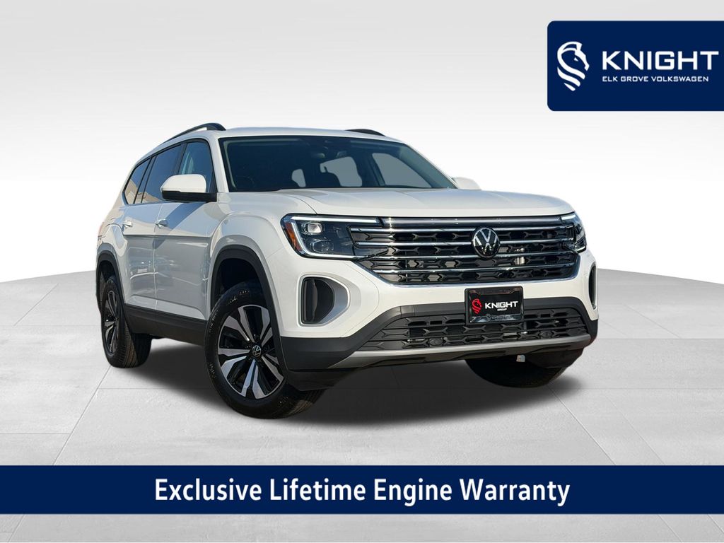 Opalwhtprl 2026 Volkswagen Atlas SUV / Crossover Front-Wheel Drive 8-Speed Automatic