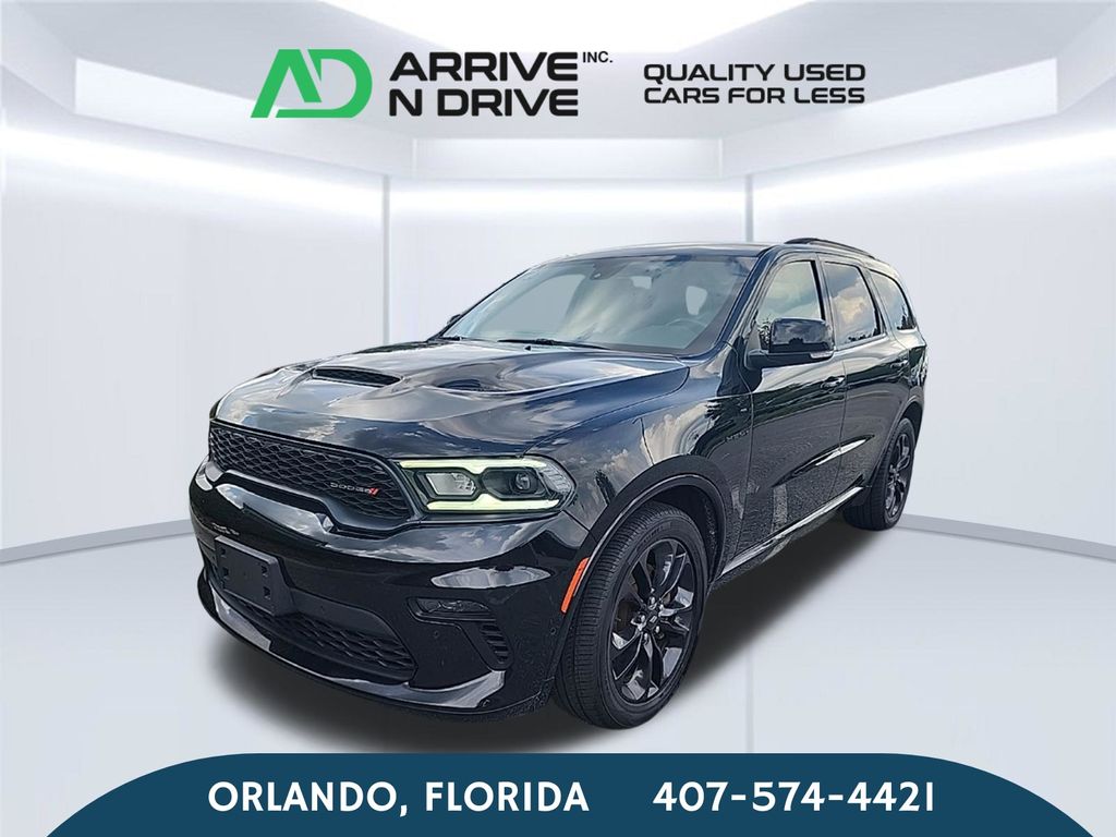 Black 2022 Dodge Durango SUV / Crossover All-Wheel Drive 8-Speed Automatic