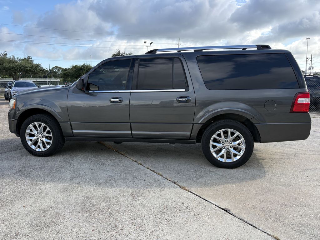 2017 Ford Expedition EL Limited Gray at Texan Dodge Chrysler Jeep Ram