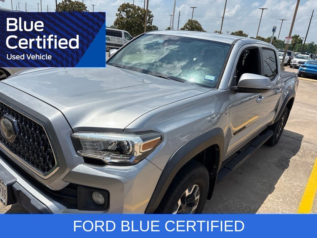 Silver Sky Metallic 2019 Toyota Tacoma Pickup Truck 4X2 6-Speed Automatic