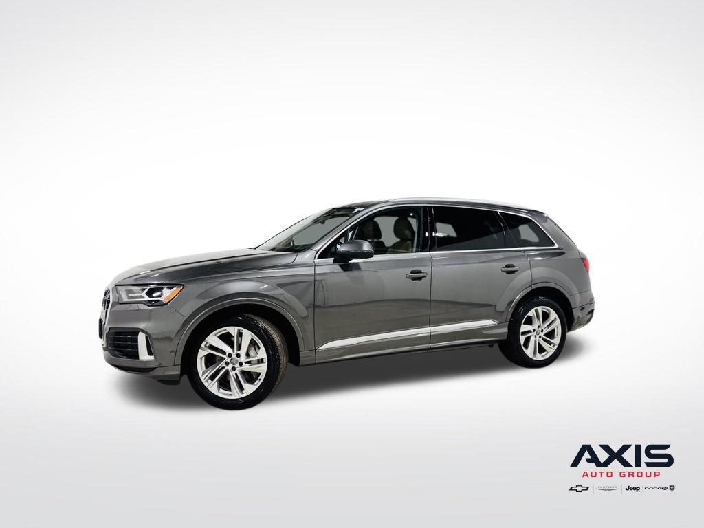 Samurai Gray Metallic 2021 Audi Q7 SUV / Crossover All-Wheel Drive 8-Speed Automatic