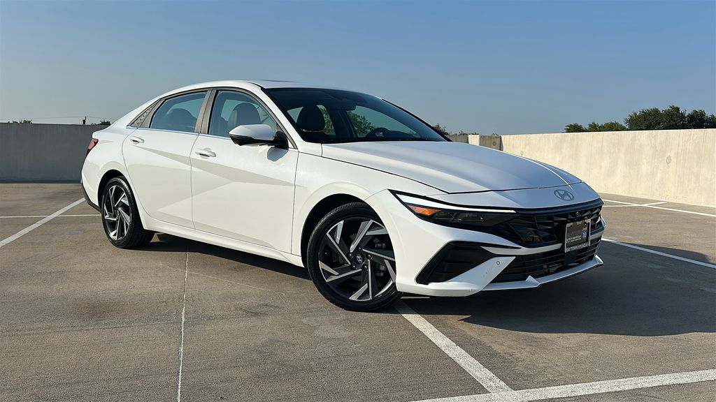 2024 Hyundai Elantra Limited White at Community Toyota