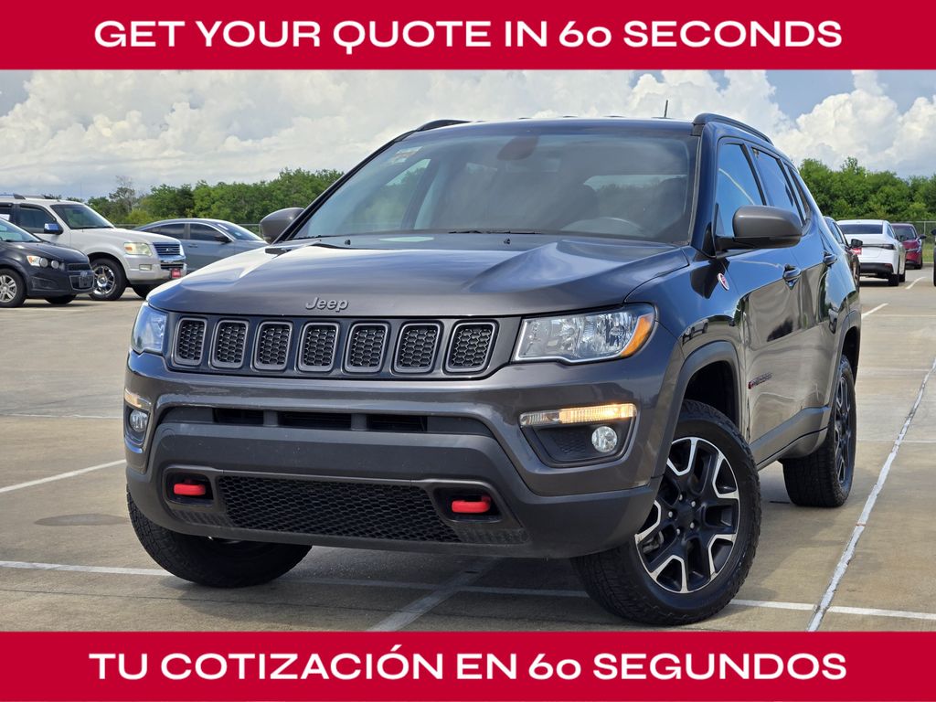 2019 Jeep Compass Trailhawk Gray at North Houston Mitsubishi