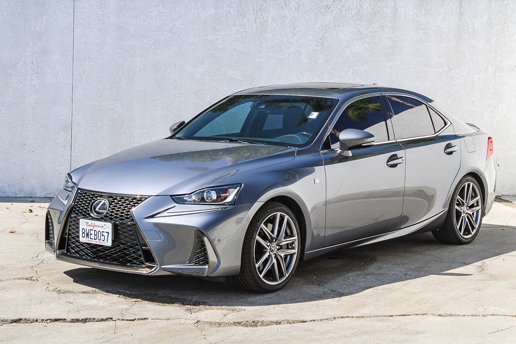 Nebula Gray Pearl 2018 Lexus IS Sedan Rear-Wheel Drive 8-Speed Dual Clutch