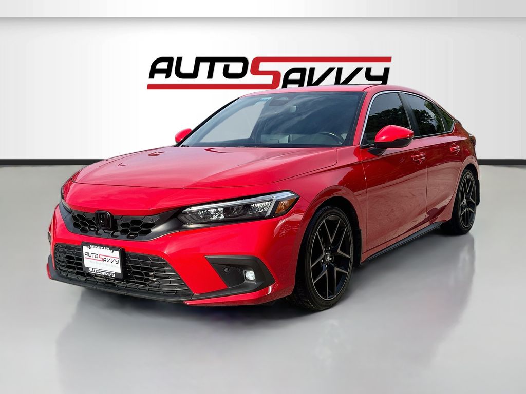 2022 Honda Civic Sport Touring Red at Don McGill Toyota