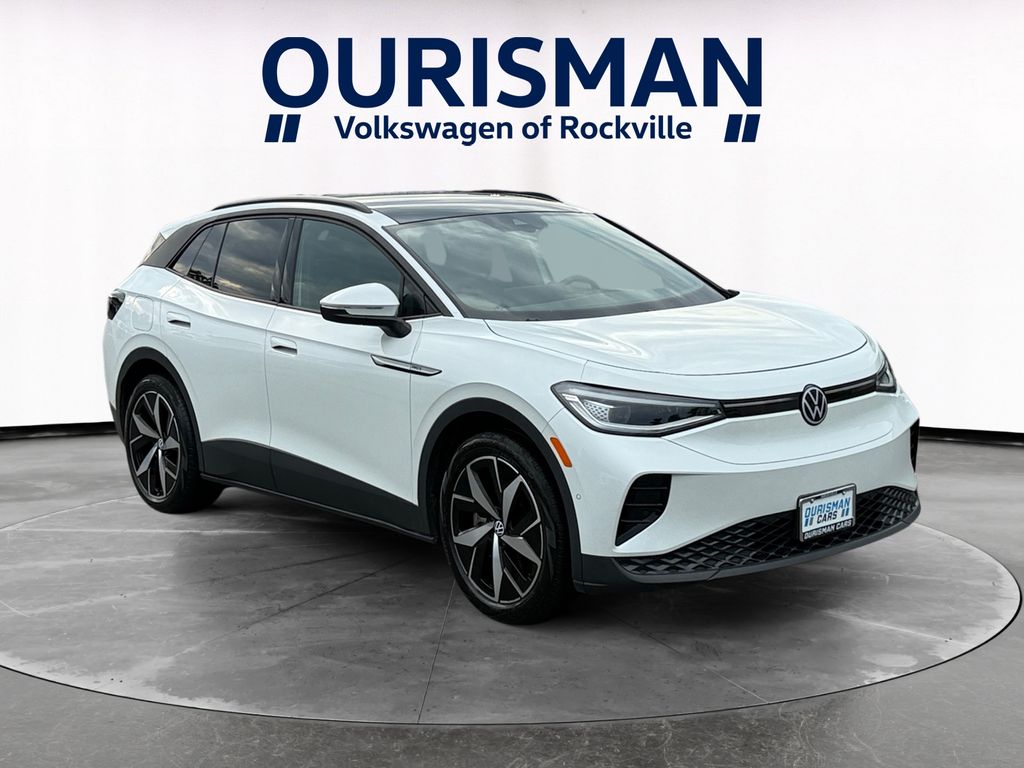 Opal White 2023 Volkswagen ID.4 SUV / Crossover Rear-Wheel Drive Automatic