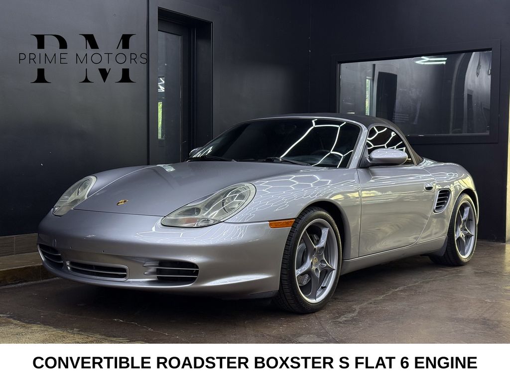 Arctic Silver Metallic 2004 Porsche Boxster Convertible Rear-Wheel Drive 5-Speed Automatic