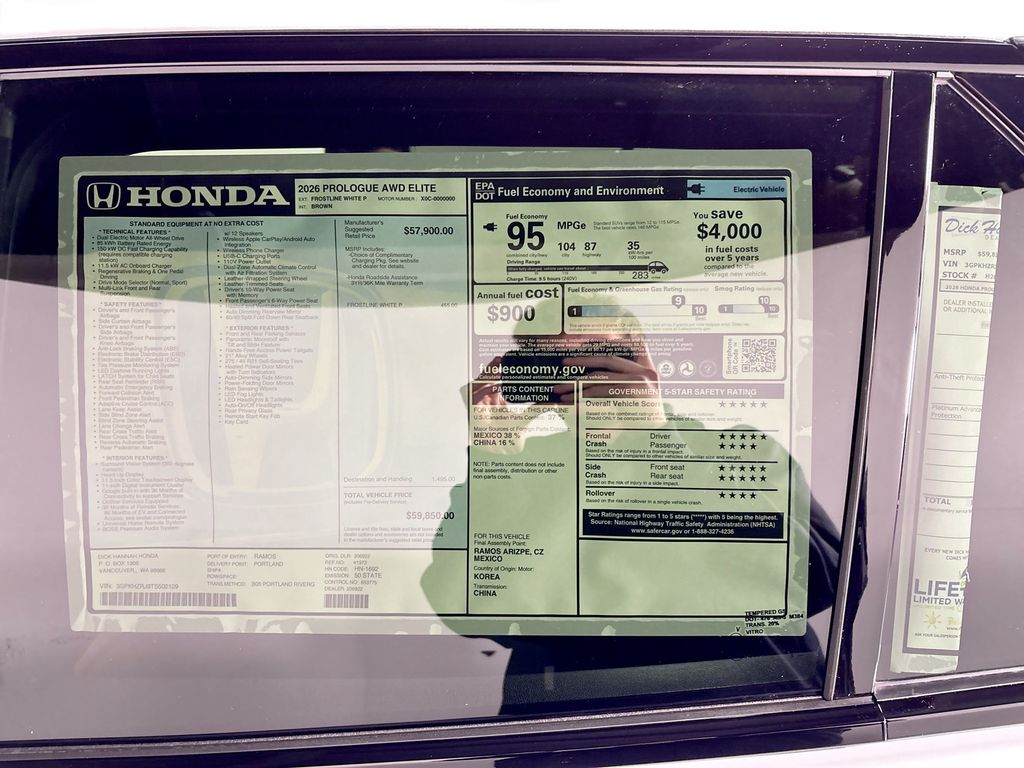 2026 Honda Prologue Elite