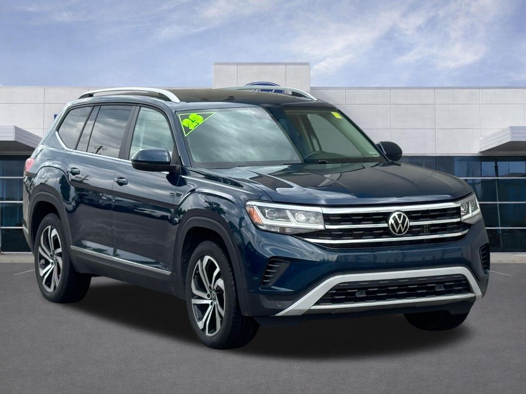 Used 2023 Volkswagen Atlas SEL with VIN 1V2BR2CA4PC518537 for sale in Kansas City