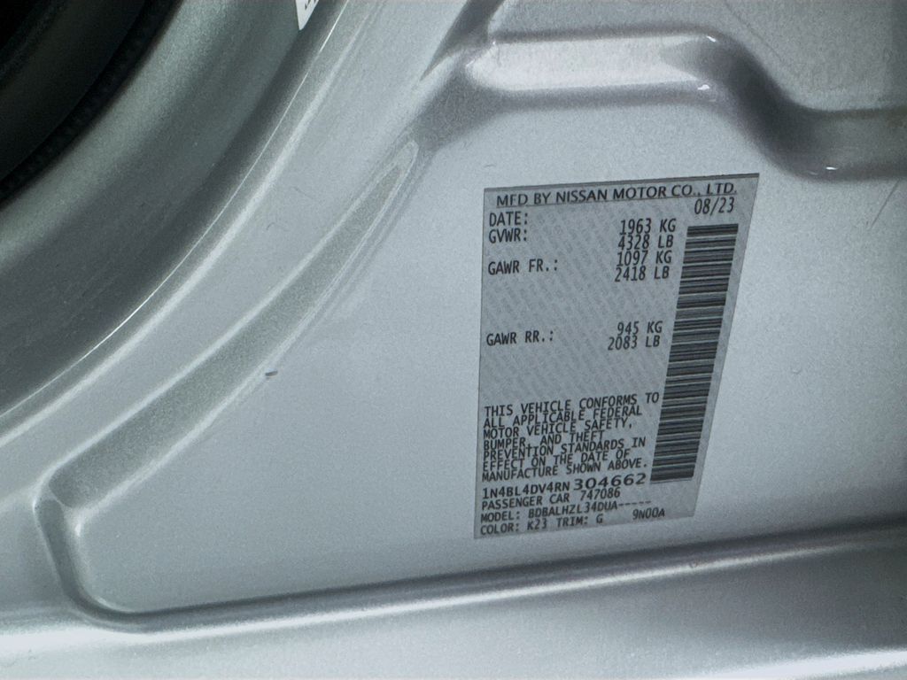 Used Car 2024 Nissan Altima  2.5 Sv For Sale Under $20,000 In Austin, Texas