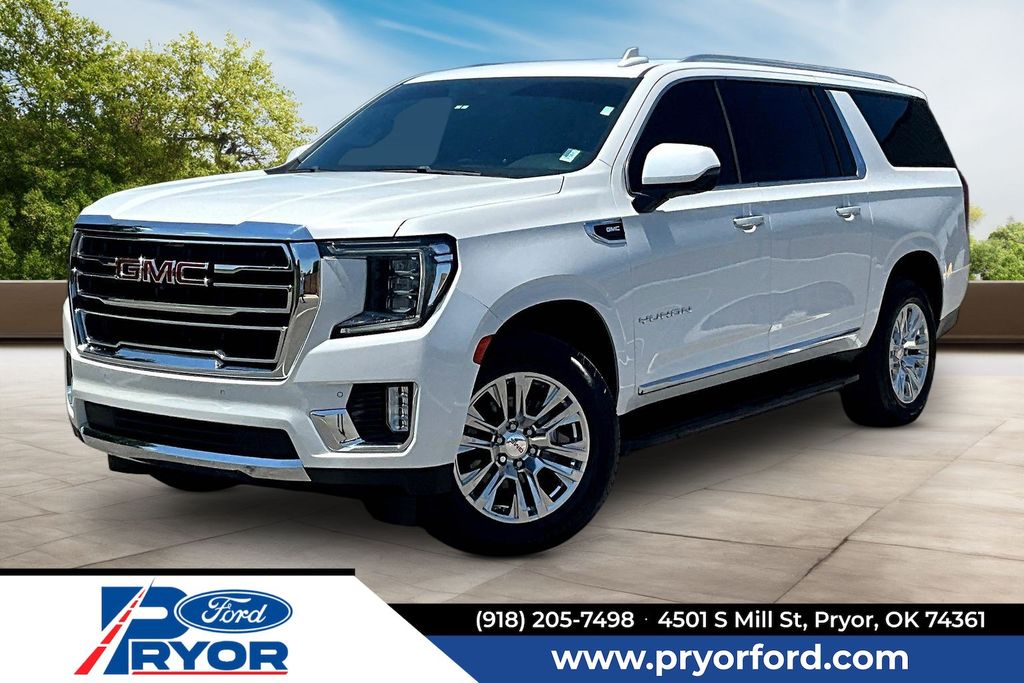 White Frost Tricoat 2024 GMC Yukon XL SUV / Crossover Four-Wheel Drive