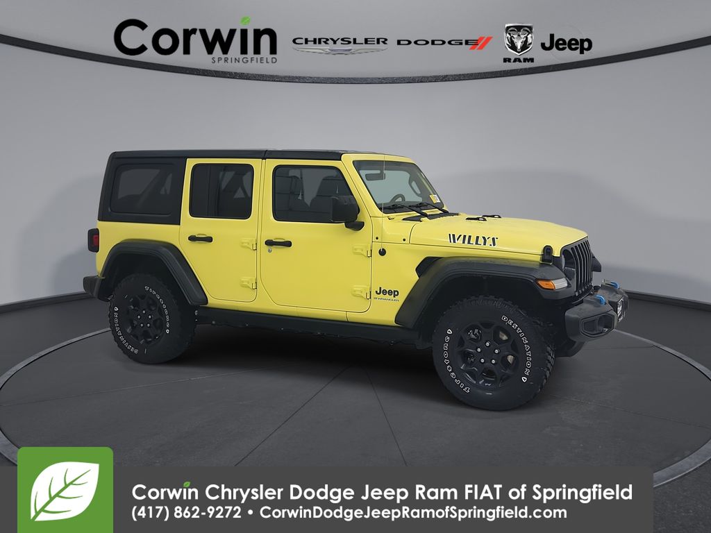 High Velocity Clearcoat 2023 Jeep Wrangler 4xe SUV / Crossover Four-Wheel Drive 8-Speed Automatic