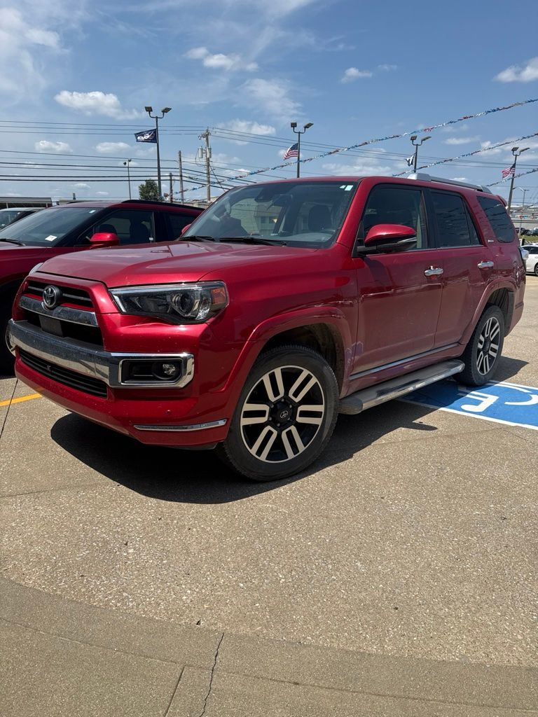 Red (Maroon) 2024 Toyota 4Runner SUV / Crossover All-Wheel Drive 5-Speed Automatic