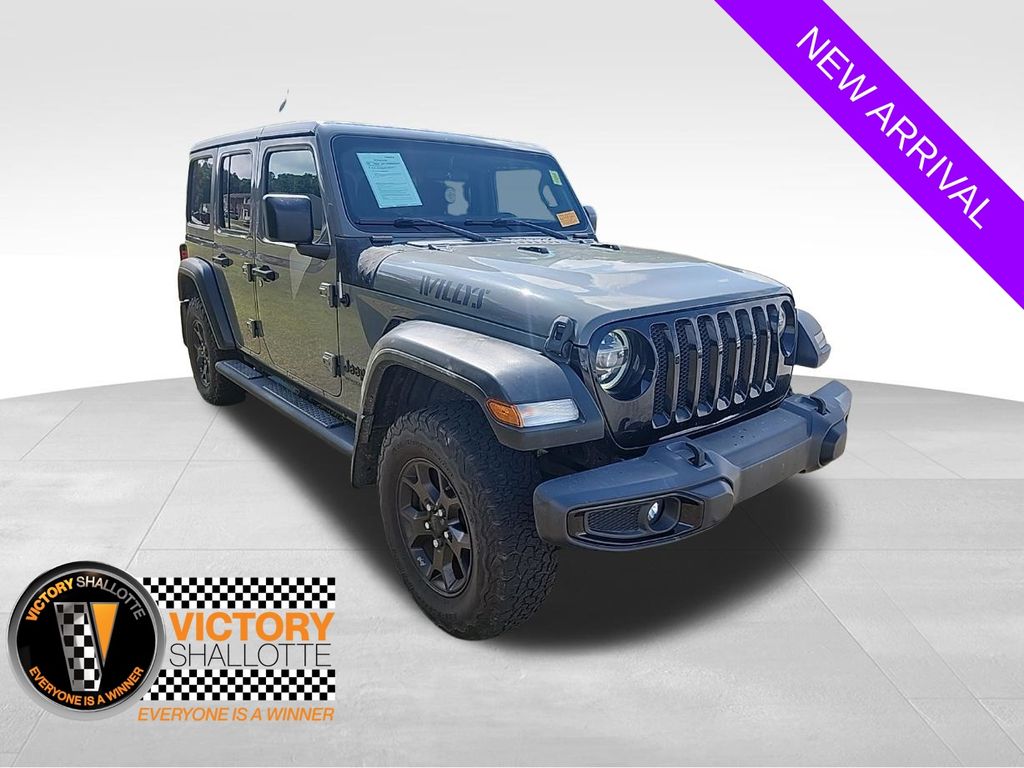 Sting-Gray Clearcoat 2020 Jeep Wrangler SUV / Crossover Four-Wheel Drive 8-Speed Automatic