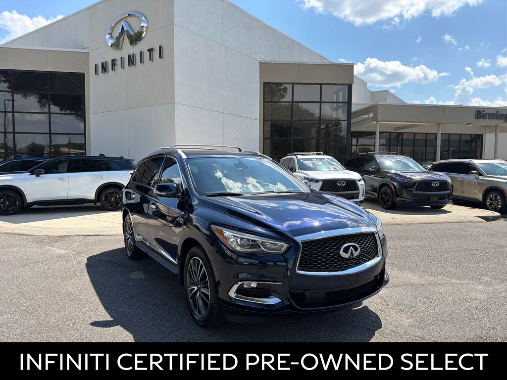 Hermosa Blue 2020 INFINITI QX60 SUV / Crossover Front-Wheel Drive Continuously Variable Transmission