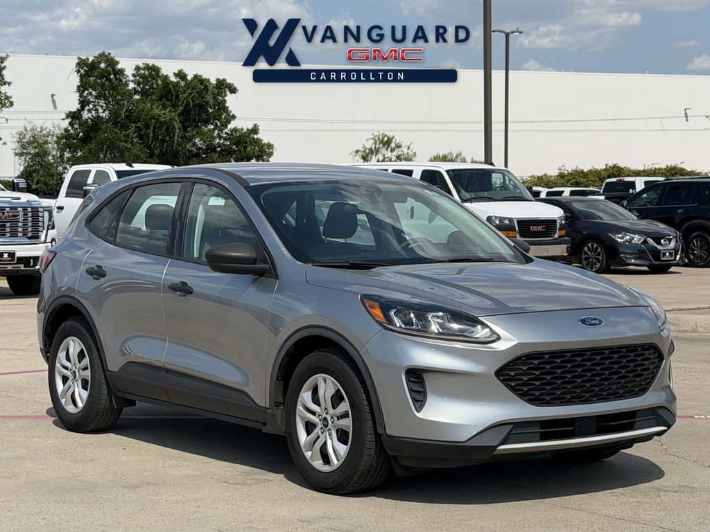 Iconic Silver Metallic 2021 Ford Escape SUV / Crossover Front-Wheel Drive 8-Speed Automatic