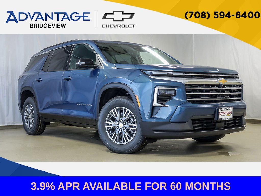 Lakeshore Blue Metallic 2026 Chevrolet Traverse SUV / Crossover Front-Wheel Drive 8-Speed Automatic