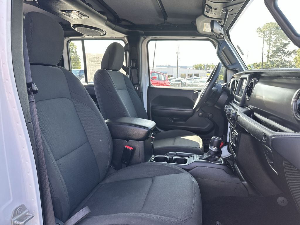 2023 Jeep Gladiator Sport White at Stokes Mazda
